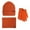 Orange, variant on ZSQDM Women or Men Autumn Winter Warm Cute Hat Scarf Gloves Slouchy Three Pieces Winter Snow Knit Cap Screen Mittens Scarves Sets Women beanie Richardson 112 Trucker Hat Scarf Hat or Gloves Cap Gun