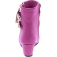 thumbnail image 4 of Link Peggy-90K Children Girl's Wedge Heel Double Straps High Top Ankle Booties, 4 of 7