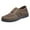 Coffee, variant on XIMIN Mens Leather Shoes Ankle Boots Slip On Lightweight Loafers Fashion Casual Sneakers Business Working Office Shoes Lightweight Comfortable Dress Walking Driving Shoes