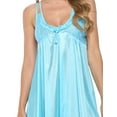 thumbnail image 5 of Casual Nights Women's Satin Lace Camisole Nightgown, 5 of 5