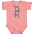 thumbnail image 3 of Inktastic Zebra Cute Safari Animal Girls Baby Bodysuit, 3 of 5