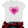 thumbnail image 7 of Vetsdori Womens Graphic T-Shirts Short Sleeve Summer Pullover Young Adult Cotton Cute Blouses Gifts for Wife,Workout Casual Tops for Junior Trendy, 7 of 7