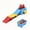Red, variant on Kids Up and Down Roller Coaster Ride On Toy, Toddler Push Car with Assembly Race Track & Storage Base, Indoor Outdoor Play Equipment