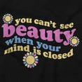 thumbnail image 2 of Inspirational Beauty Flowers Saying Hoodie Sweatshirt Women Brisco Brands S, 2 of 4