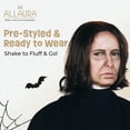 thumbnail image 3 of Disfraz largo para hombre Wig ALLAURA Severus Snape, color negro, 3 of 9