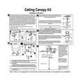thumbnail image 5 of Ceiling Lighting Canopy Kit Pendant Light Plate Cover with All Mounting Hardware for Chandelier or, 5 of 5