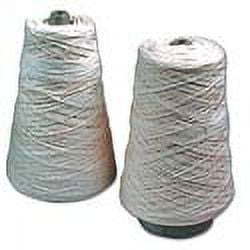 Natural Cotton Warp Yarn, 800 Yards, White