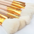 thumbnail image 5 of Apooke Wood Handle Goat Hair Paint Brushes Flexible Smooth Sanding for Drawing Craft Watercolor Acrylic Oil Painting Art Supply, 5 of 21