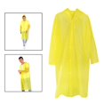 thumbnail image 1 of Ponchos de lluvia reutilizables, impermeables de para hombres y mujeres, chaqueta de lluvia impermeable, abrigos de lluvia con capucha y li Amarillo BLESIY Chubasquero con capucha, 1 of 8