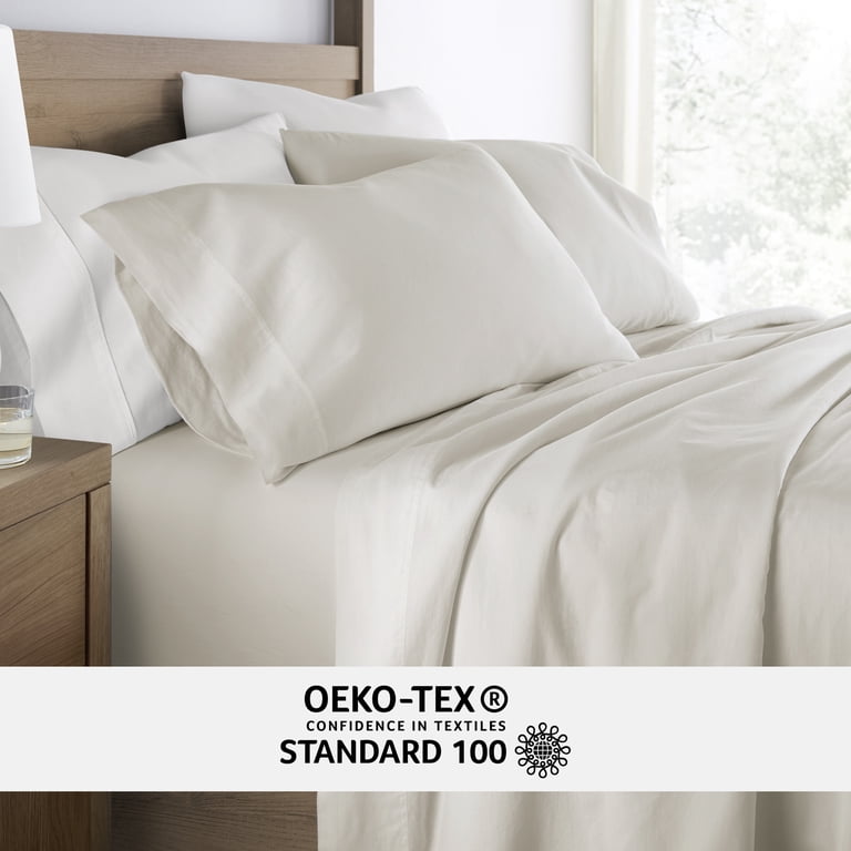 Comfort Canopy Long-Staple Cotton Sateen Queen Sheet Set photo 8