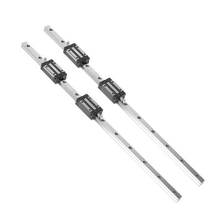 

Wear Resistant 2PCS 700mm Linear Guide Rail Ballscrew Linear Guide Rail High Strength Small Friction For Measuring Automatic Equipment
