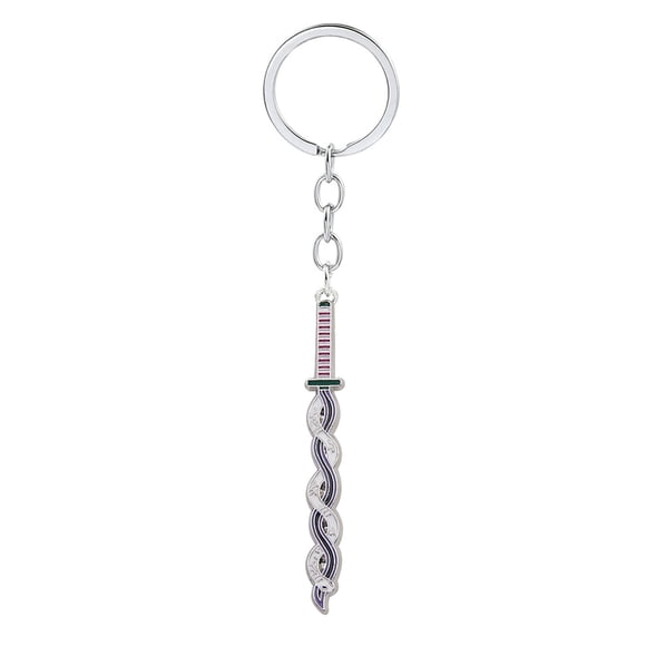 Llavero SONGCHANGJEWELRY Charm de espada anime de Iguro Obanai