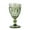 Green, variant on YIEMEEN Wine Glass Colored Goblet Vintage Pattern Embossed Goblets for Party Wedding