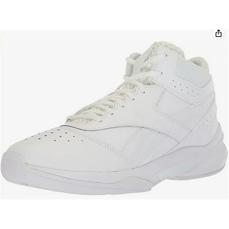 Mens Reebok PRO HERITAGE 3 Shoe Size: 9.5 Us-White - White - White Basketball