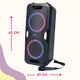 thumbnail image 2 of Bocina  Bluetooth,Karaoke , Luz Led 600 W  + Audifonos  COMBO  AIWA AWPOK6L, 2 of 4