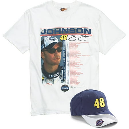 NASCAR - Men's Jimmie Johnson Hat & Tee
