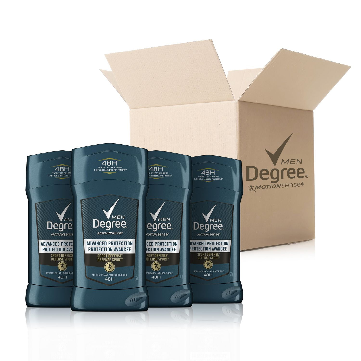 Degree Men Sport Defense Antiperspirant (Value Pack 4X76gms) Pack
