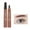 Reddish brown, variant on SDJMa Liquid Eyebrow Pen, Microblading Eye Brow Pencil with 4 Micro Tip, Waterproof Brow Pen Filler Creates Natural Brow Makeup, Long-lasting (Light brown)