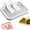 White, variant on Rolled Ice Cream Maker, Rolled Ice Cream Tray, Ice Cream Maker Kit, At-Home Rolled Ice Cream Machine with 2 Spatula for Home or Camping Use,White