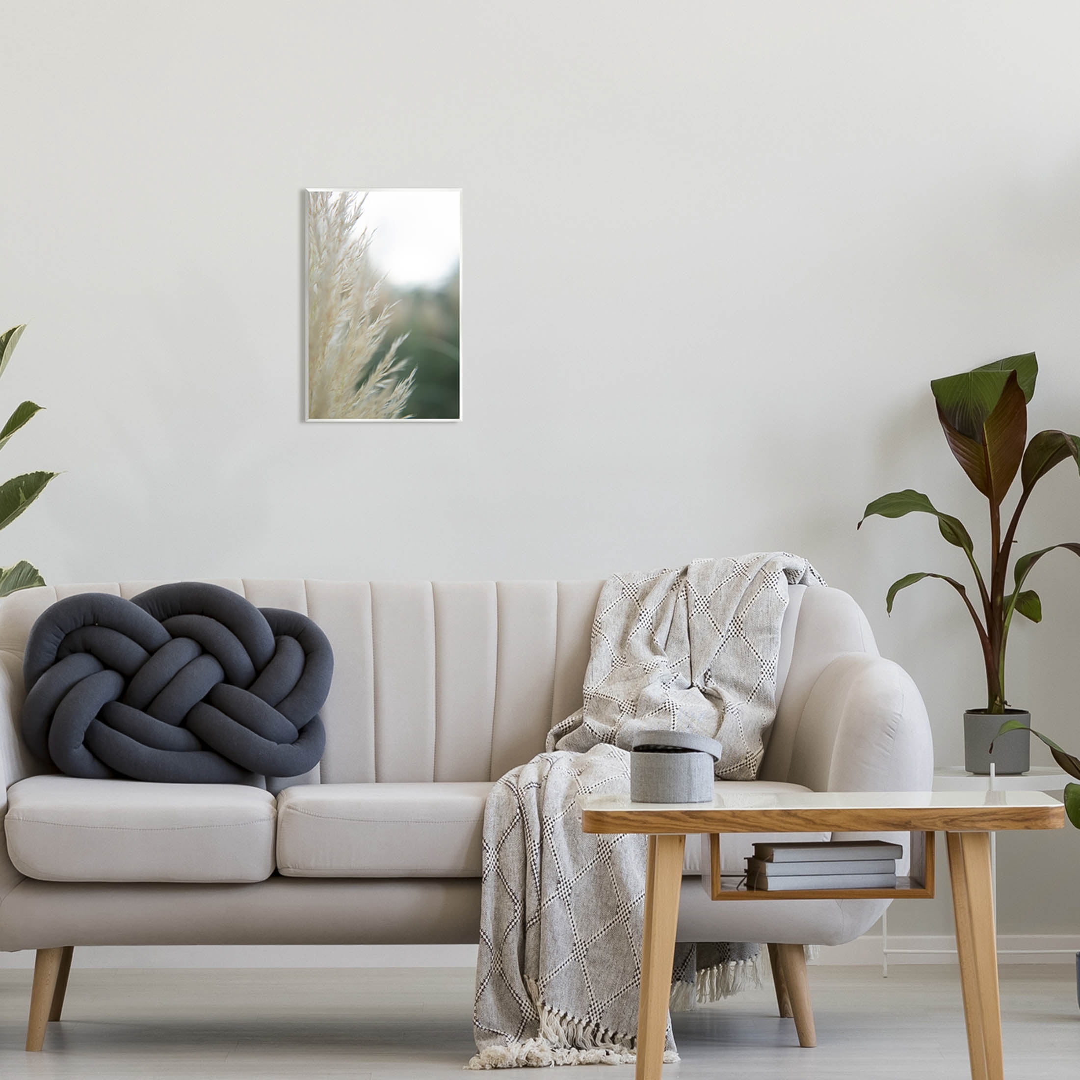 Stupell Industries Close Up Country Pampas Grass Photograph Unframed Art Print Wall Art, Design by Jason Johnson