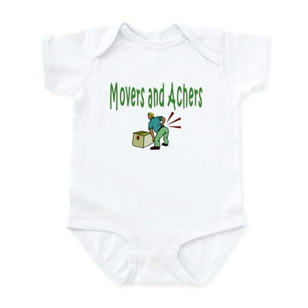 

CafePress - Movers Infant Bodysuit - Baby Light Bodysuit Size Newborn - 24 Months