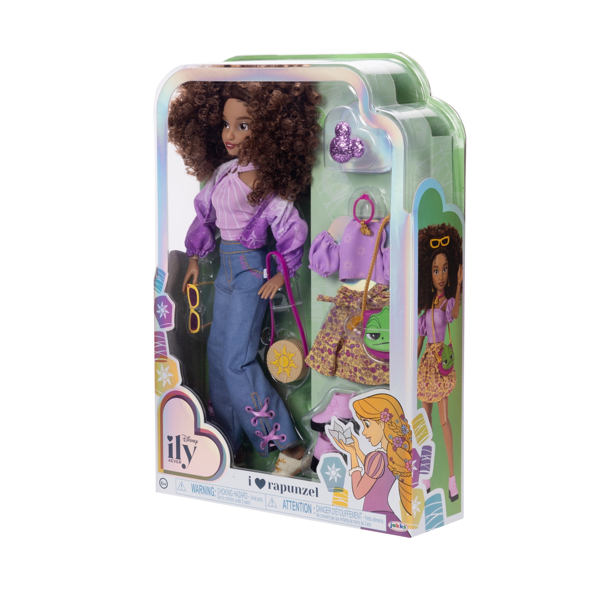 Disney Ily 4EVER I Love Rapunzel 12 inch Fashion Forward Doll with 2 Gorgeous Fashion Outfits