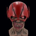 thumbnail image 2 of Máscara de Halloween con destellos para cosplay, espeluznante casco de resina, 2 of 2