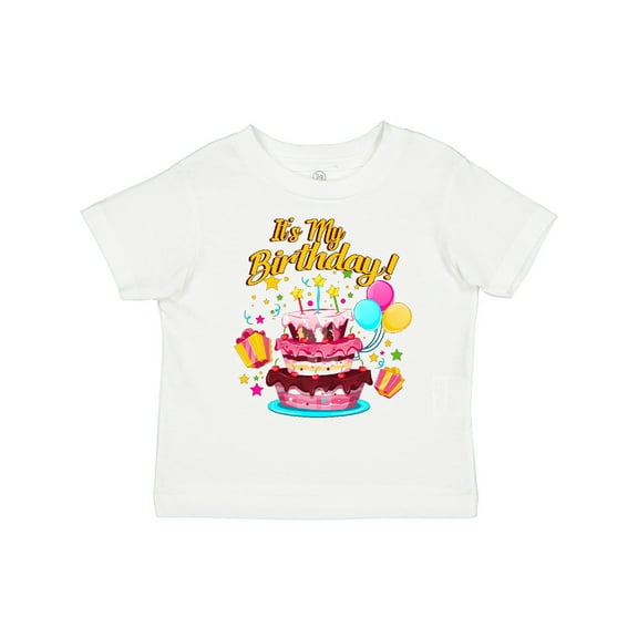 Inktastic It's My Birthday Boys or Girls Toddler T-Shirt