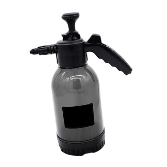 Bomba manual de espuma de alta presión de 2 l para lavado de ventanas de automóviles. Negro