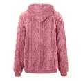 thumbnail image 6 of Woman Hoodies Pink Hoodies Woman Long Sleeve Pullover Hoodies for Women Fall Hoodies XXL, 6 of 6