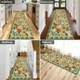 thumbnail image 4 of 2'6''x 8' Boho Runner Rug for Hallways, Soft Non Slip Washable Runner Rug Floral Floor Carpet Runner Rug for Entryway Laundry Room Bathroom, 4 of 11