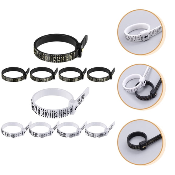 NIAIZEK Jewelry Sizing Tool Pe Assorted Colors Practical and Reusable