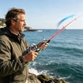 thumbnail image 7 of Portable Fishing Catapult Rod, Durable & Lightweight Telescopic Lure & Bait Launcher for Saltwater & Freshwater, High Elasticity Casting Tool, Professional New Model Travel Fishing Gear (A), 7 of 7