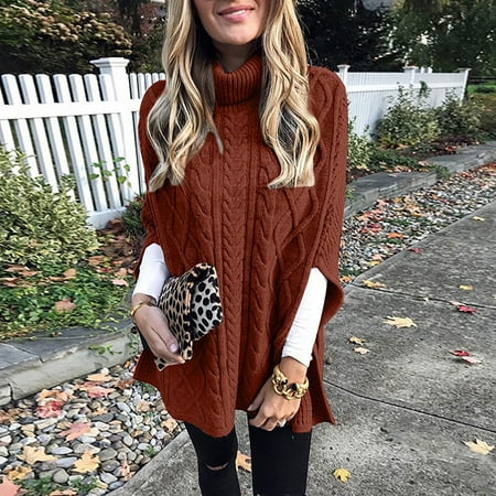 Crazy Price! HIMIWAY Upgrade Your Winter Wardrobe with Our Stylish Women s Knitwear Perfect for Any Occasion! Chic and Fashionable Women s Pullover Wine S