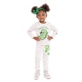 thumbnail image 2 of Rolling Stones Toddlers' St. Patrick's Day Graphic Sweatshirt and Jogger Pants Set, 2-Piece, Sizes 12M - 5T, 2 of 8
