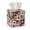 American Flag Plaid, variant on Xoenoiee Watercolor Lotus Flower Print Tissue Box Cover Square Waterproof Tissue Box Holder, Foldable Napkin Facial Tissues Holder Dispenser Home Dining Table Facial Paper Organizer