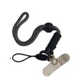 thumbnail image 4 of justharion Mobile Phone Lanyard Adjustable Reusable Neck Hanging Rope with Hook Microfiber Safety Straps Accessory Picnic Running Type 1, 4 of 7