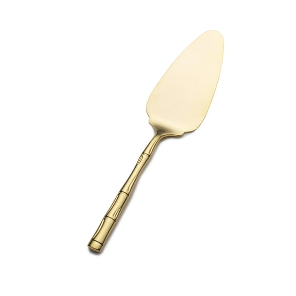 Wallace Bamboo Gold Cake Pie Server
