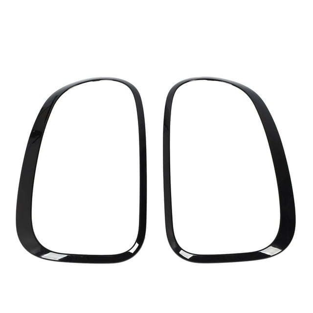 Anillos Embellecedores De Luces Traseras, Resistentes A Los Arañazos 52109806936 Cubiertas De Luces Traseras Negro Brillante Protector Decorativo Fácil De Instalar Para R60