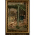thumbnail image 2 of Émile Lévy 18x24 Gold Ornate Framed and Double Matted Museum Art Print Titled - Rest - Posterity (1880), 2 of 4