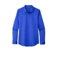 thumbnail image 3 of Port Authority Ladies Long Sleeve SuperPro React  Twill Shirt. LW808, 3 of 4