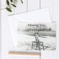 thumbnail image 4 of Dog on Stool Thinking of You Encouragement Greeting Cards | 1 Pack Single (5x7), 4 of 6