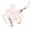Pink, variant on Cute Bow Cats & Dogs Harness And Leash Set,Escape Proof Adjustable Sweet Lace Gradient Bowknot Pet Vest Harness For Kitten Small Dog Walking Outdoor,S