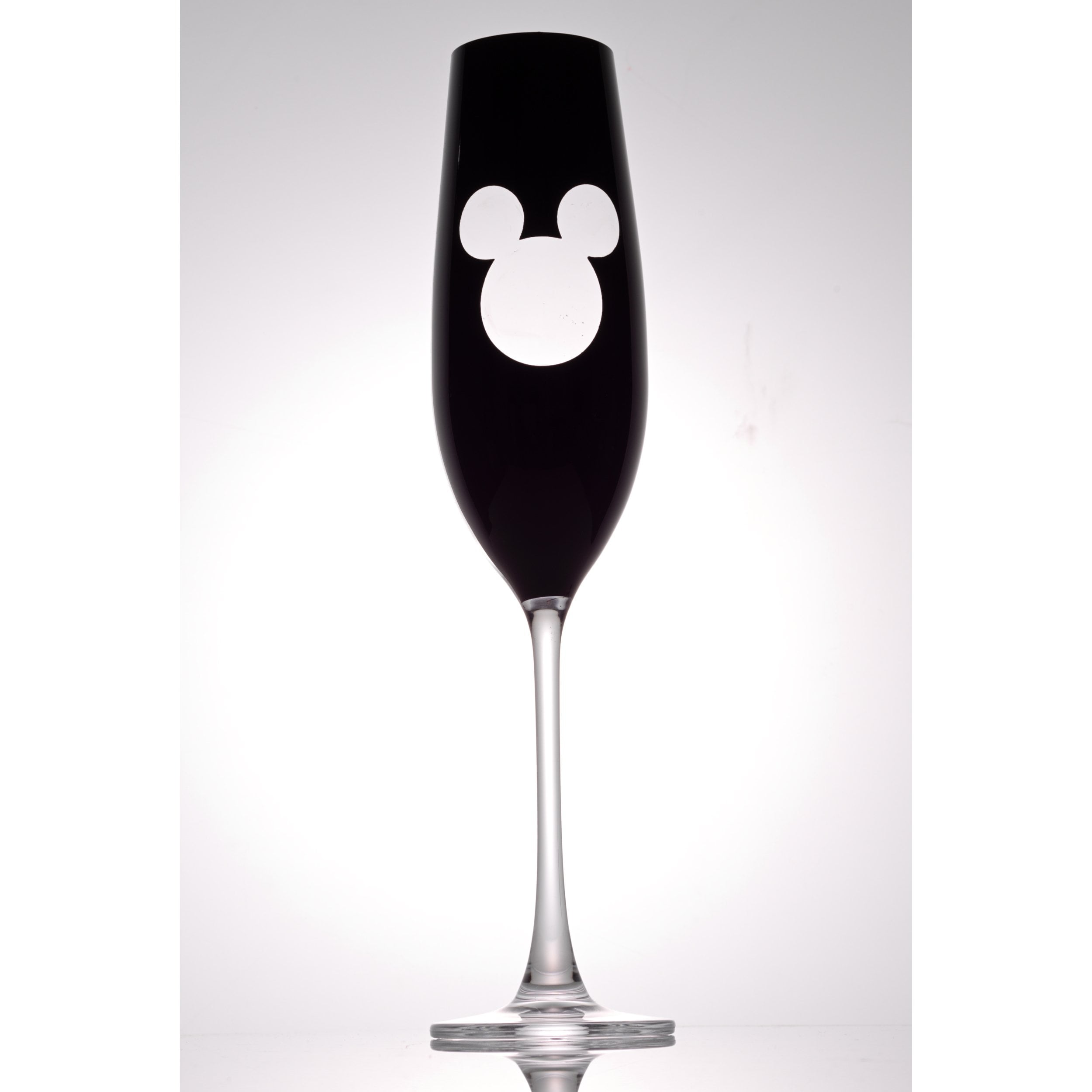 Mickey Mouse Icon Stemmed Glass, Size: One Size