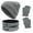 Solid Color, variant on Dress Choice Women Winter Hat Scarf Gloves Set Warm Slouchy Beanie Hats Knit Skull Cap Touch Screen Gloves Circle Scarves for Outdoor