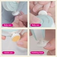 thumbnail image 3 of BUTORY Recién Nacido Nail Trimmer Lima Eléctrica Nail para Dedos de los Pies y Dedos, Cabezales de Molienda Reemplazables, 3 of 7