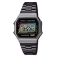 thumbnail image 1 of Casio Vintage Digital UNO Collaboration Model Stainless Steel Bracelet Quartz A168WEUC-1A Unisex Watch, 1 of 3