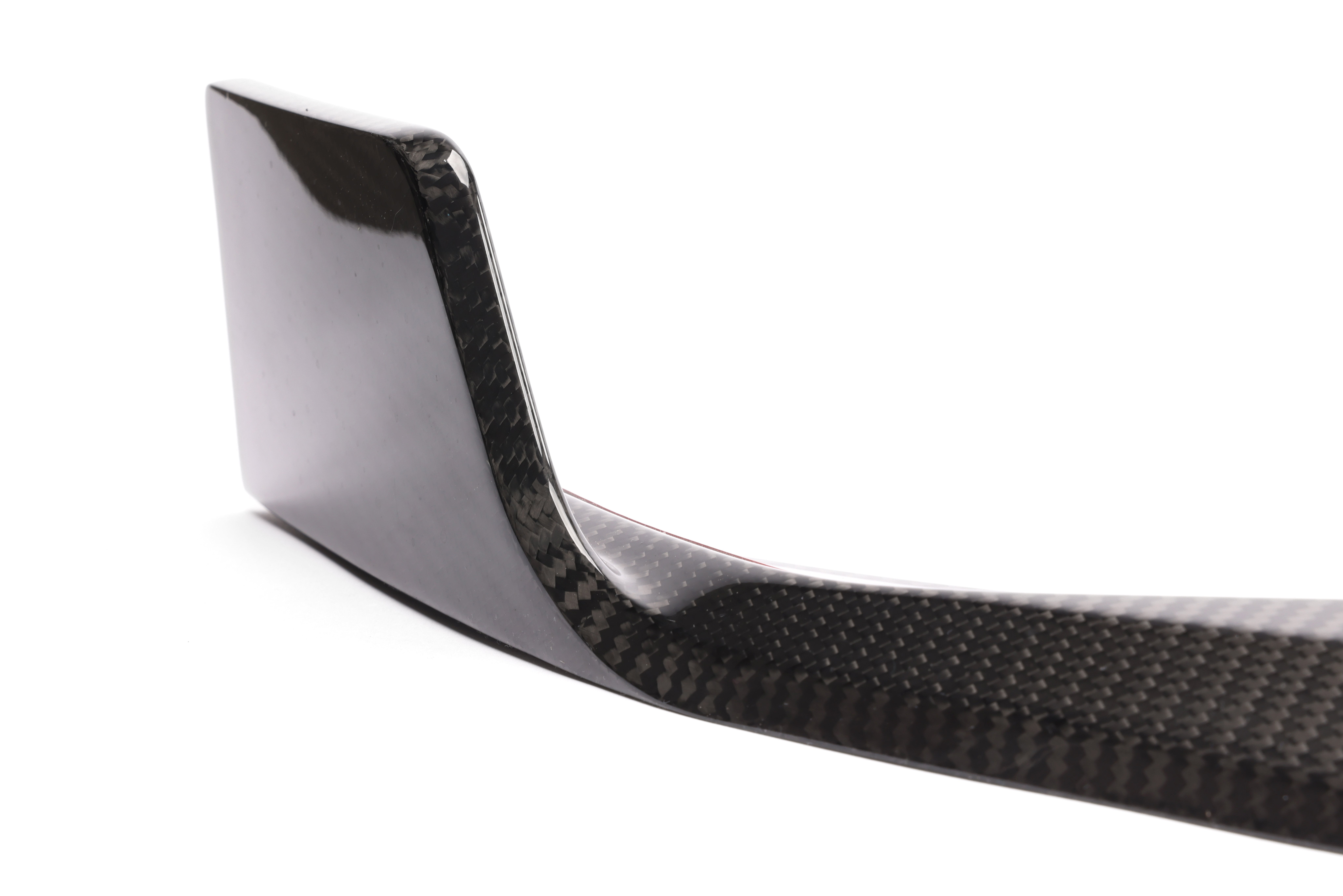 Dinan D980-0029 Performance Front Lip - Gloss Twill Carbon Fiber