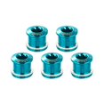 thumbnail image 2 of Chooee Double Chainring Bolts,M8 Steel Chain Ring Bolts Set Blue, 2 of 4