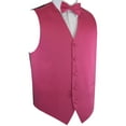 thumbnail image 4 of Neil Allyn 7-Piece Formal Tuxedo with Flat Front Pants, Shirt, Fuchsia Vest, Bow-Tie & Cuff Links. Prom, Wedding, Cruise, 4 of 5